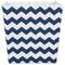 DII® 11" Trapezoid Polyester Chevron Storage Bin